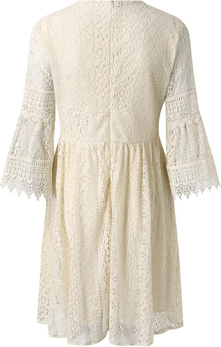 Robe de Mariée Halloween Longue en Satin Fleurie – Image 7