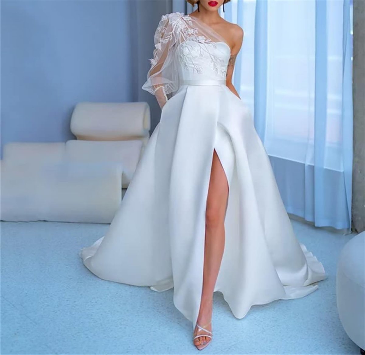 Robe De Mariée Très Simple – Image 4
