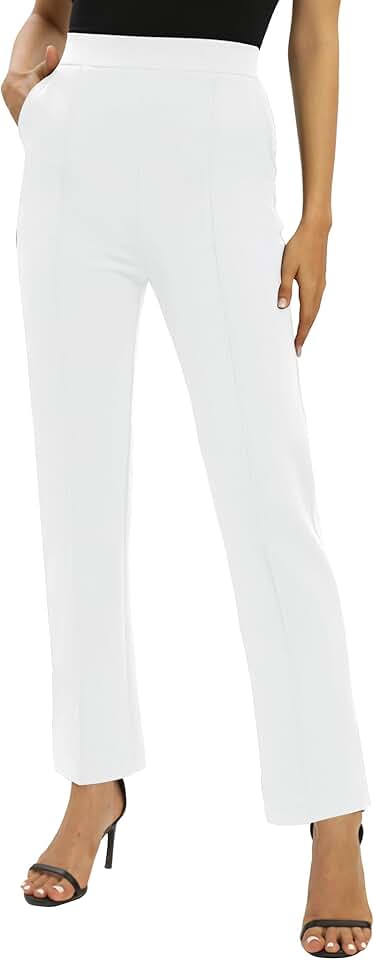 Tailleur Pantalon Femme Blanc – Image 2