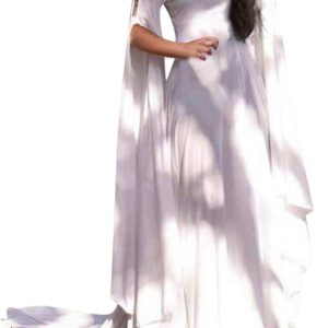 Robe Longue Blanche Halloween