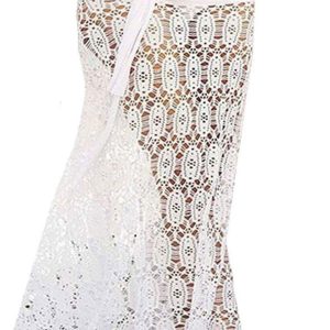 Robe Hippie Chic Dentelle Blanche