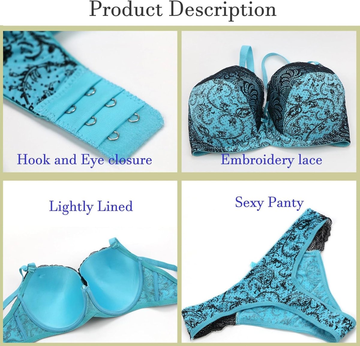 Lingerie Érotique Dentelée Féminine – Image 8