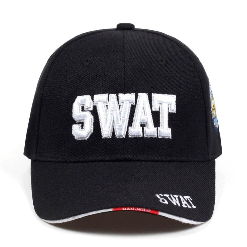 Casquette Vintage Swat Noir – Image 3