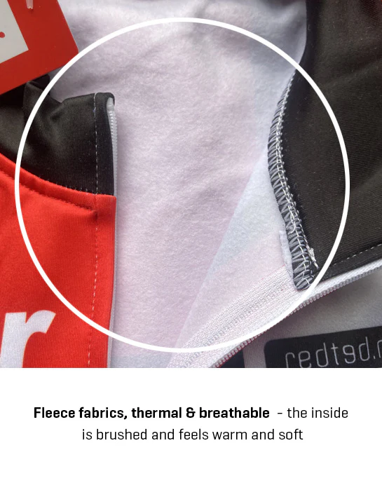 Retro Veste de Cyclisme (Polaire) La Vie Claire Multi Couleur - REDTED – Image 4