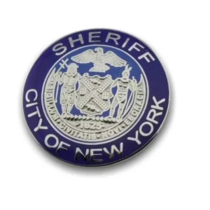 Badge Vintage New York City Sheriff