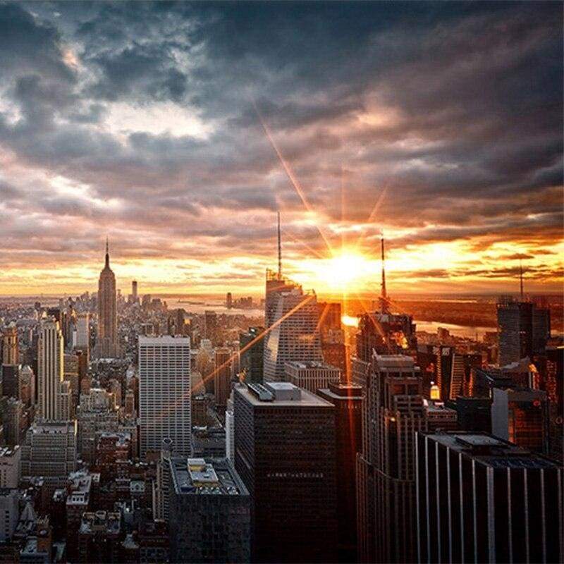 Papier Peint Vintage Imprimé New York – Image 5