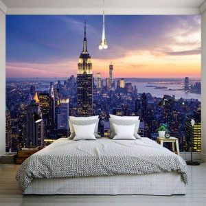 Papier Peint Vintage Poster New York